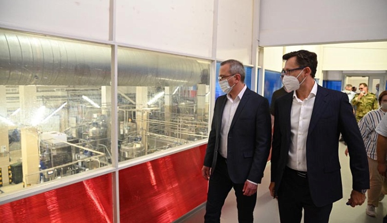 Владислав Шапша побывал на козельских предприятиях