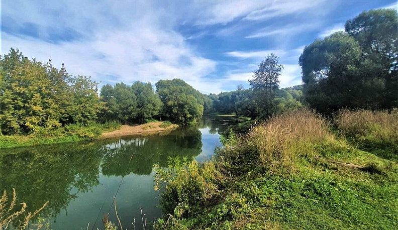 В Калужской области завершен проект расчистки реки Лужи