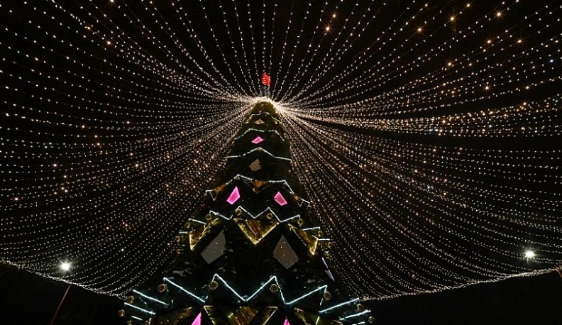 Калуга продолжает преображаться к Новому Году