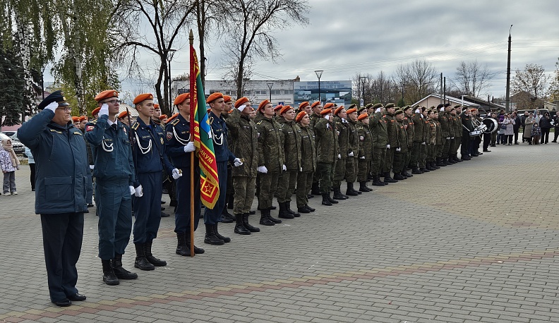 Перемышльские кадеты приняли присягу