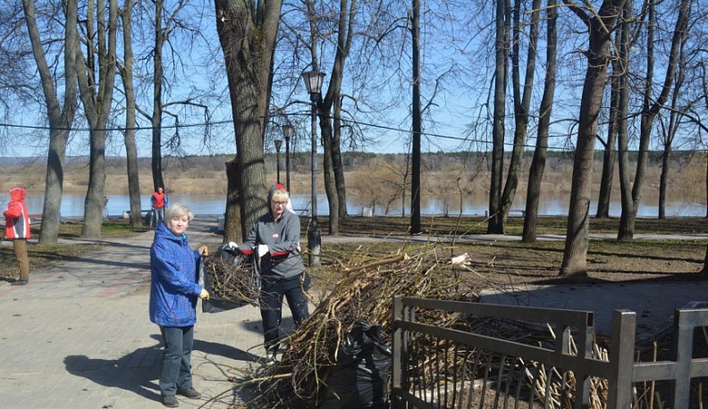 Весь апрель в Тарусском районе будут идти субботники