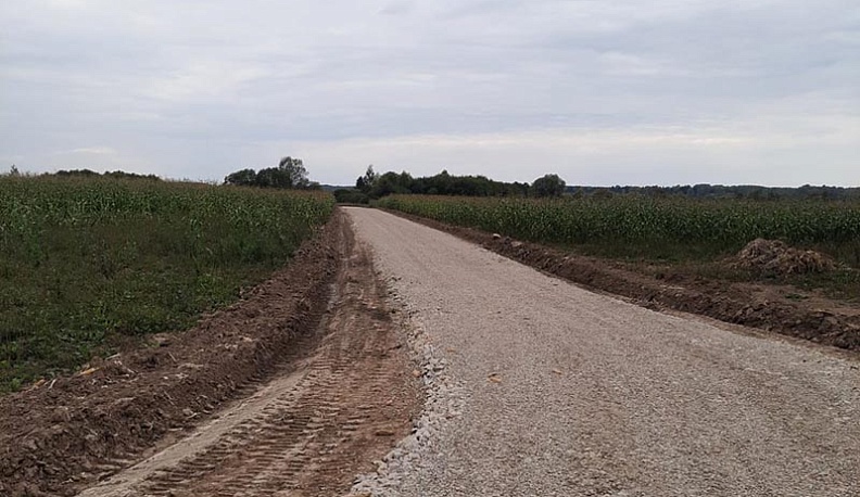 В Воинке Калужской области появилась долгожданная дорога