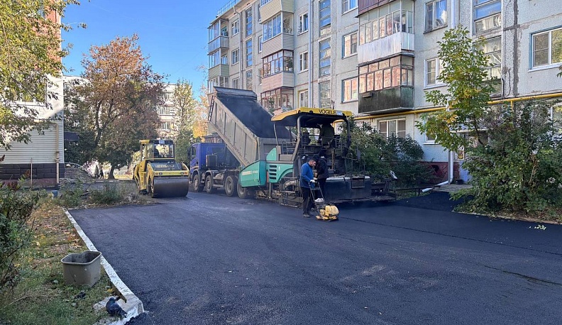 В Калуге продолжается дорожный сезон