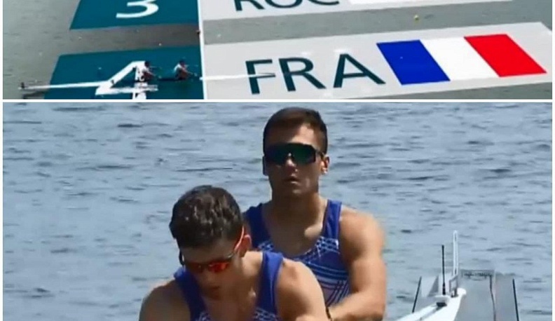 Владислав Шапша поздравил вышедших в полуфинал Олимпиады гребцов