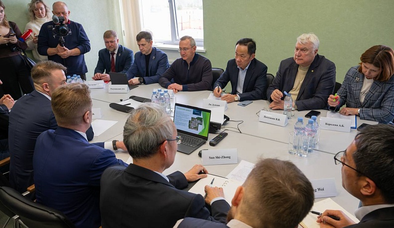 Китайские партнеры принимают участие в строительстве калужского цементного завода