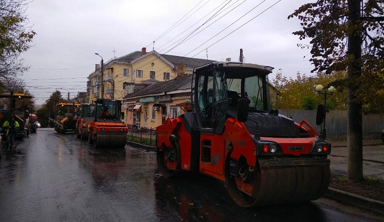 Дорожные работы в области завершат до 10 ноября