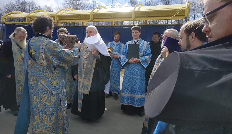 В Калуге прочитали специальную молитву от коронавируса