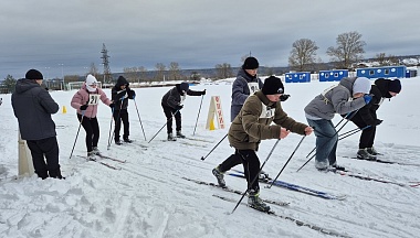 В Перемышле состоялся массовый лыжный забег