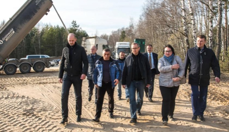 Владислав Шапша ознакомился с ходом подготовительных работ на строящемся Северном обходе Калуги 