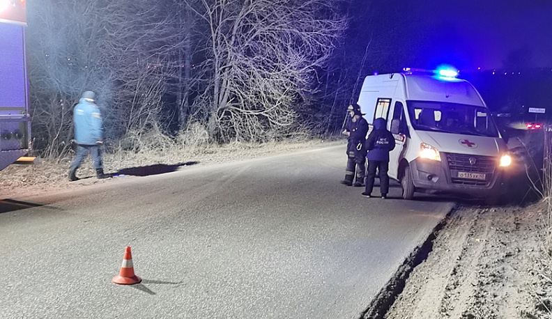 В Калуге в воскресенье вечером сбили пешехода