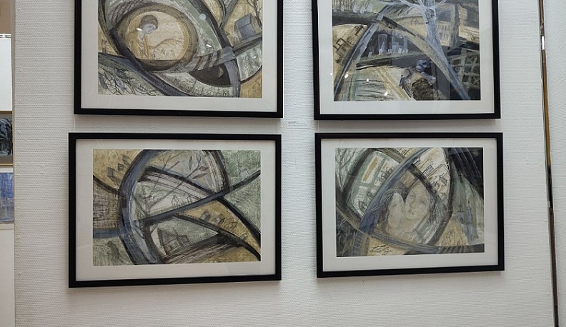 В Калужском Доме художника открылась групповая выставка «Разноголосье»