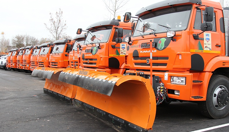 В Калуге появилась база для городской уборочной техники
