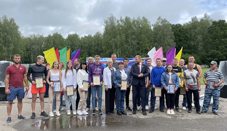 День строителя и День физкультурника в Думиничах отметили большим праздником