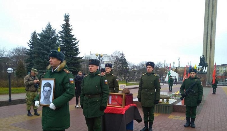 Останки солдата, погибшего на калужской земле, отправят на родину