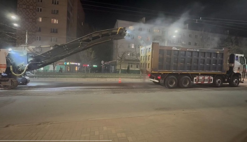 На центральной калужской улице начались дорожные работы