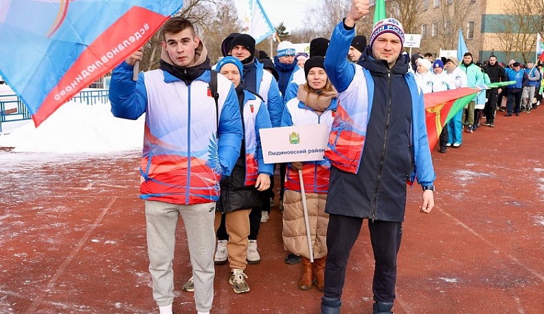 25 команд приняли участие в Зимних сельских спортивных играх в Калуге