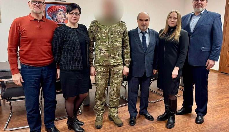 Вячеслав Лежнин встретился к командиром 4-го батальона