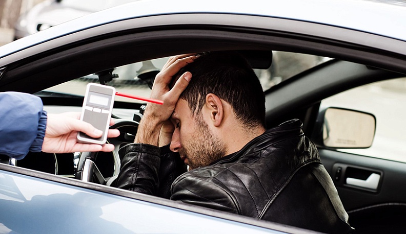 В Калуге пьяный водитель не ушел от полиции