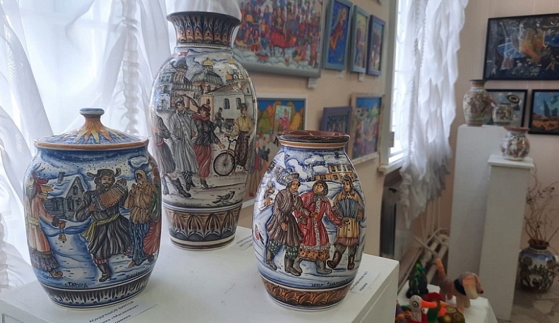 В Тарусе открылась выставка «Родные берега»