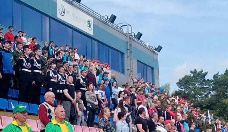 Ольга Коробова побывала на открытии летней спартакиаде в Калуге