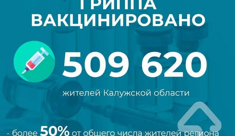 Губернатор напомнил калужанам о возможности сделать бесплатную прививку от гриппа