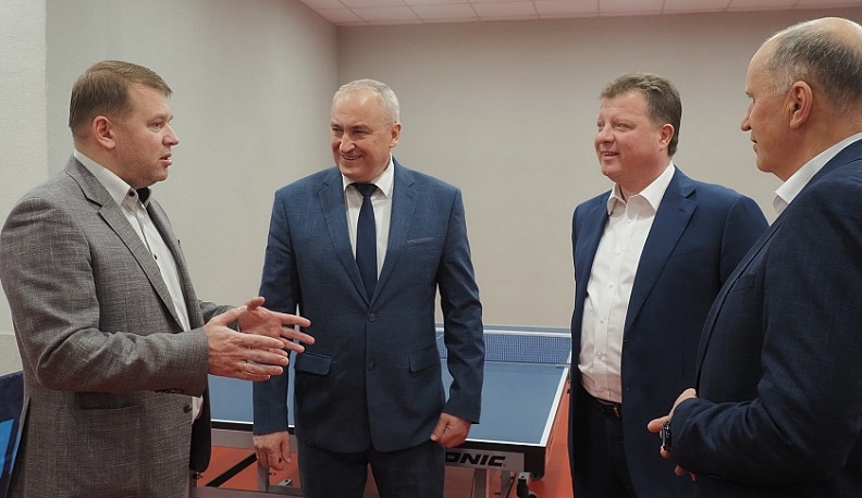 В Калуге открыли зал настольного тенниса