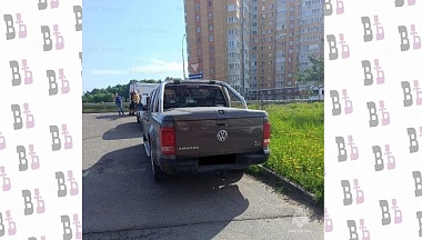 В Обнинске пикап сбил самокатчика