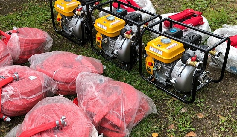 В Калужской области закупили новое противопожарное оборудование