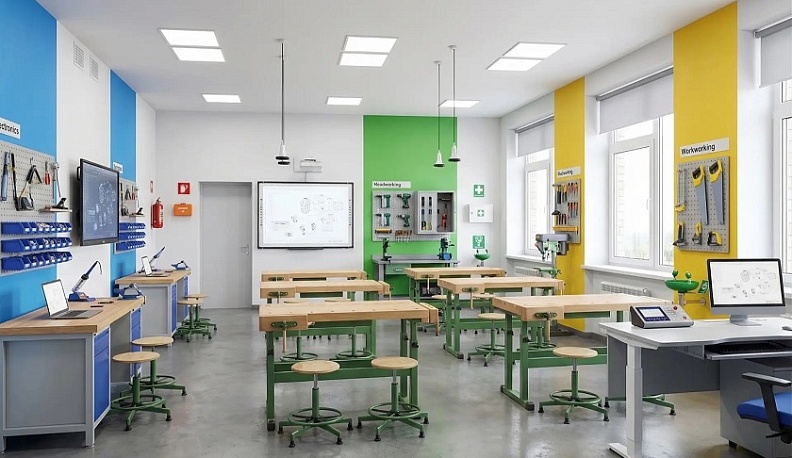 Сухиничская сельская школа участвует в конкурсе на обновление материально‑технической базы  