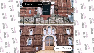 В Калуге отреставрировали южное крыльцо Казанской церкви Калужского девичьего монастыря