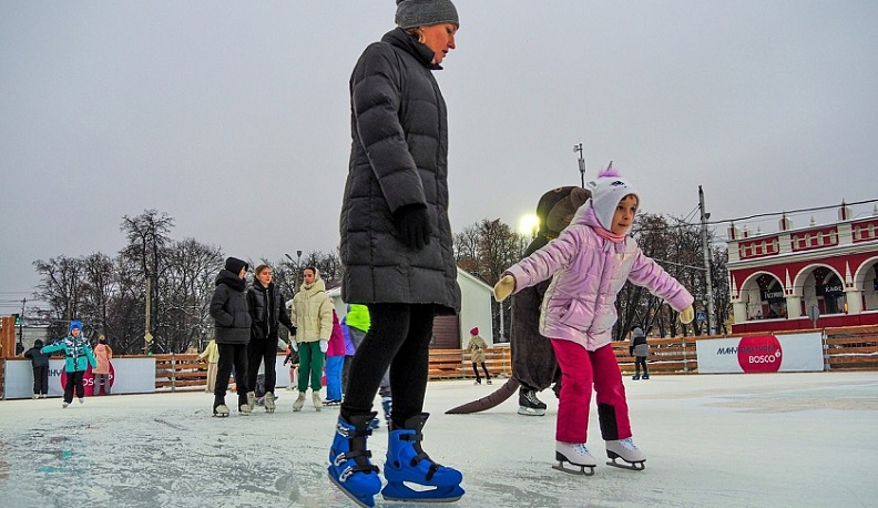 В Калуге 1 марта начнется демонтаж катка на Старом Торге