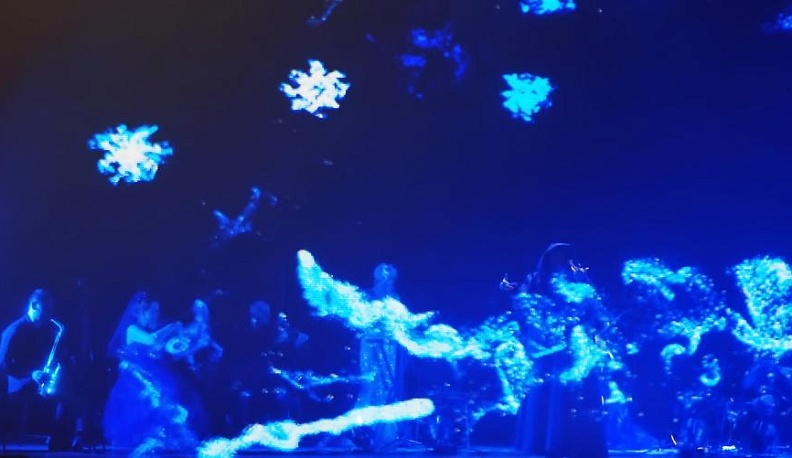 Калужан порадовали новогодним концертом