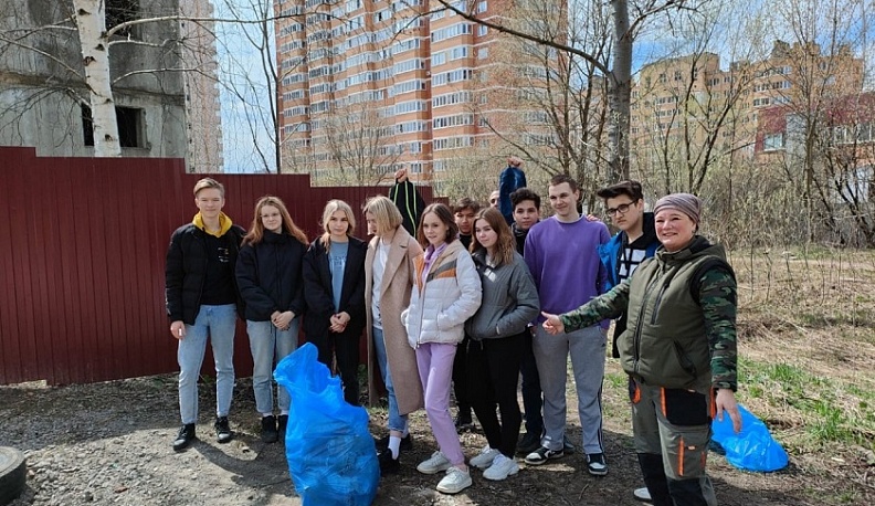 На «Тайфуне» в Калуге провели субботник