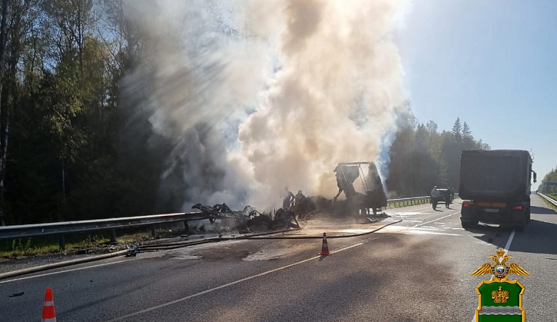В Калужской области в ДТП с выехавшей на встречку фурой погибли три человека