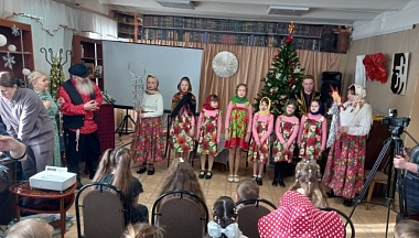 Маленькие жители Кондрова стали участниками рождественского представления