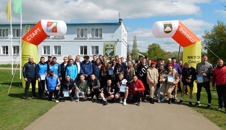 Накануне Дня Победы в Кондрове прошла легкоатлетическая эстафета