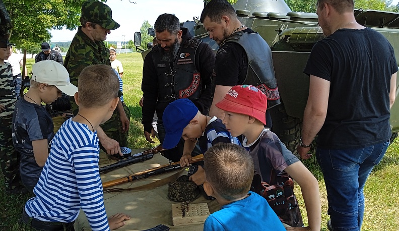 «Ночные Волки» проехали по Жуковским местам