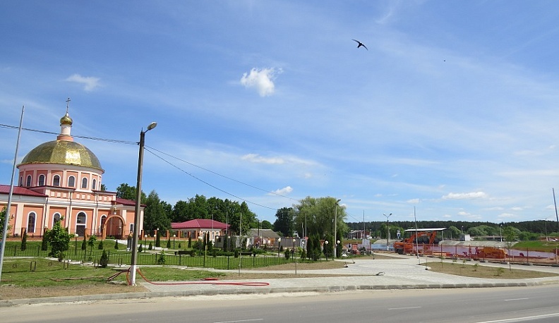 В Кирове продолжается благоустройство набережной Нижнего водохранилища