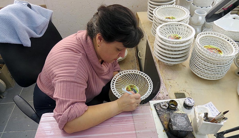 Фарфоровый символ города