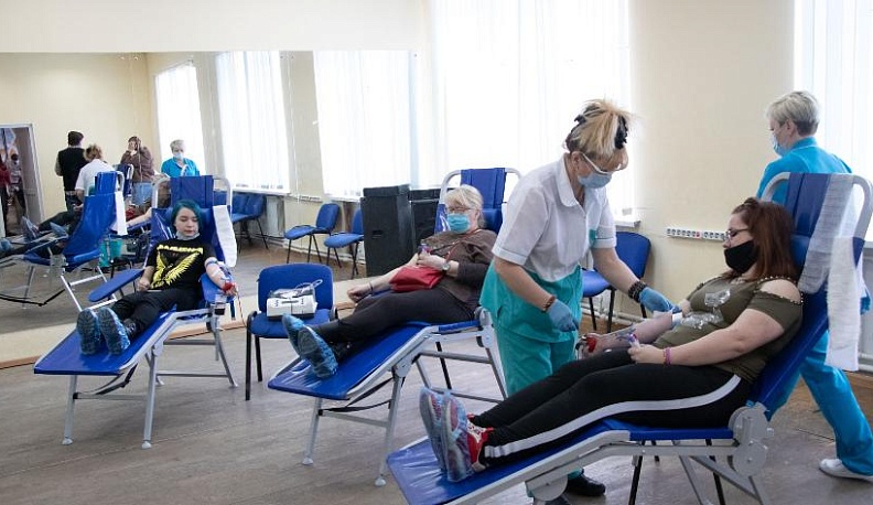 За день калужские доноры сдали 45 литров крови