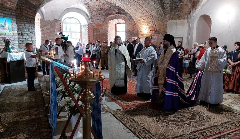 В Тарусском районе открыли памятную доску в честь погибшего героя