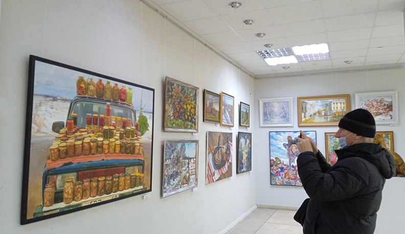 10-я областная выставка-конкурс «Итоговая» работает в калужском Доме художника