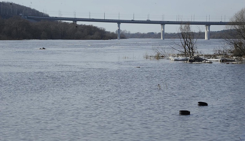 В Калужской области вряд ли будет  высокое половодье