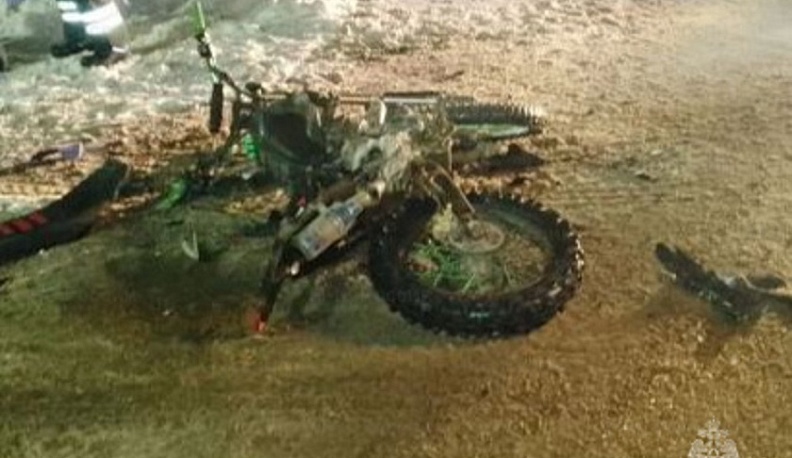 В Обнинске столкнулись иномарка и мотоцикл