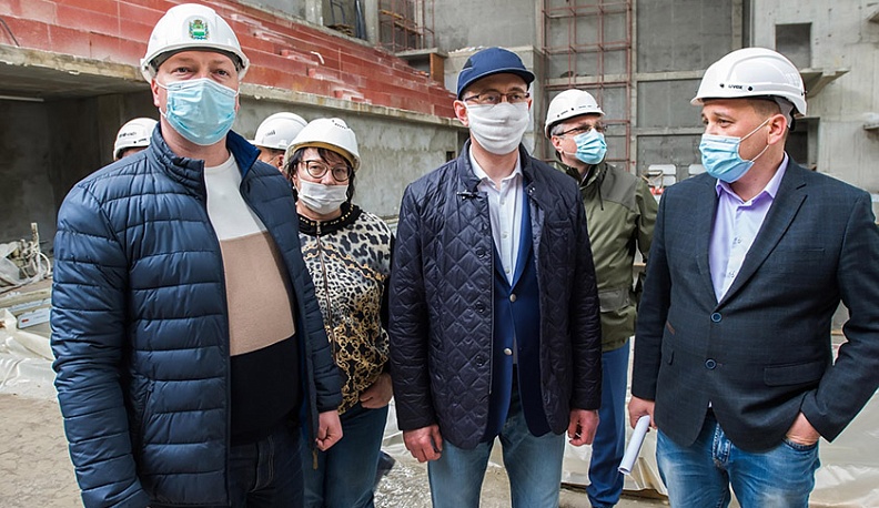 Дворец спорта в Калуге должен быть сдан до конца года 