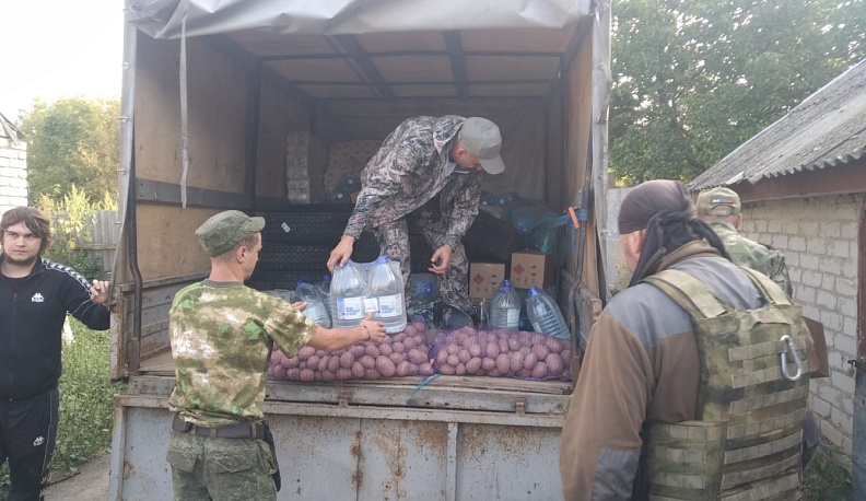 Волонтёры Хвастовичского района готовятся к очередной поездке на фронт