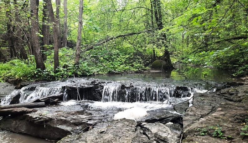 В Калужской области водопад «Каменный мост» взят под особую охрану