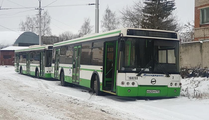 В Калугу приехали 17 автобусов с пробегом из Москвы