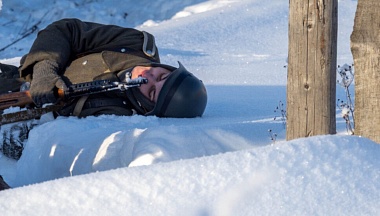 В Медыни прошла реконструкция освобождения города от фашистов