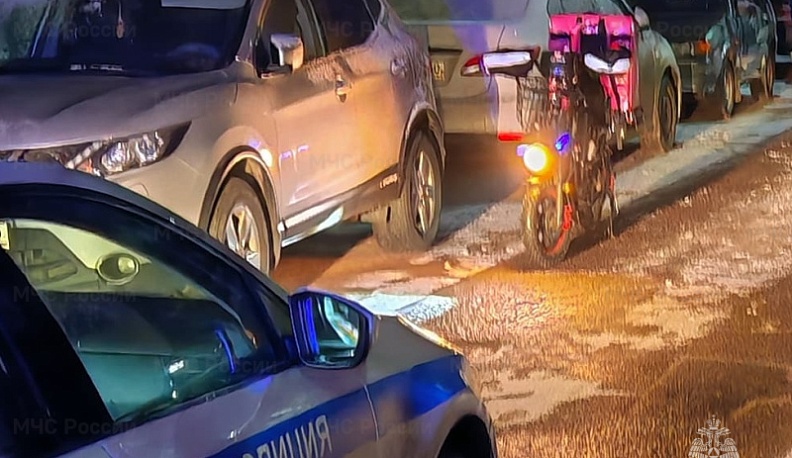 В Обнинске электросамокатчик сбил пешехода 